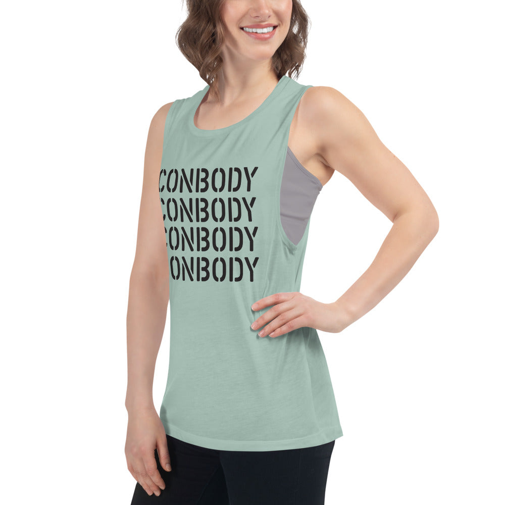 Ladies’ Muscle Tank - Stacked